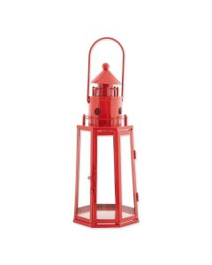 RED LIGHTHOUSE LANTERN