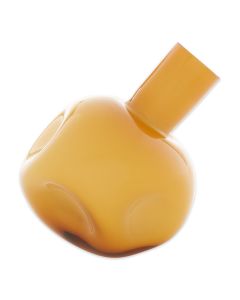 YELLOW ABSTRACT VASE